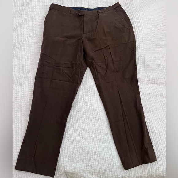 Carolina Herrera Men’s Brown Pants - Picture 1 of 3